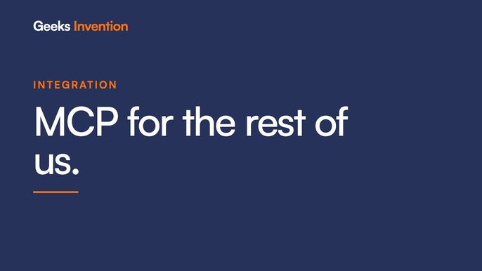 MCP for Teams Who Don't Build AI Products