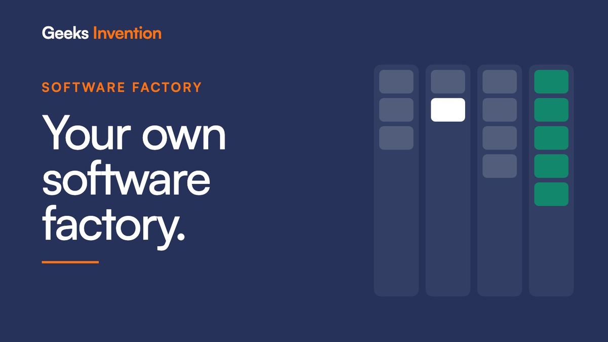 Your Own Software Factory, Set Up Once and Shipping Every Day